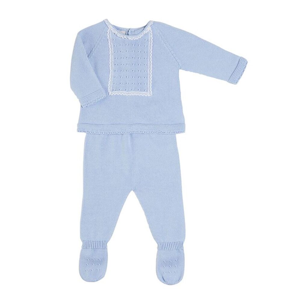Pepa London  Lace Trim Knitted Set